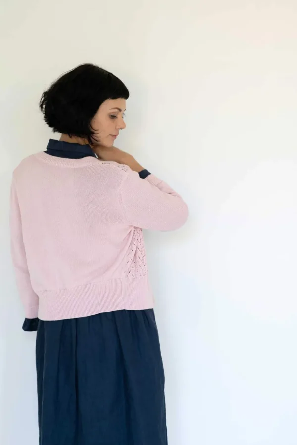 Ava Cardigan Blossom *Organic Cotton