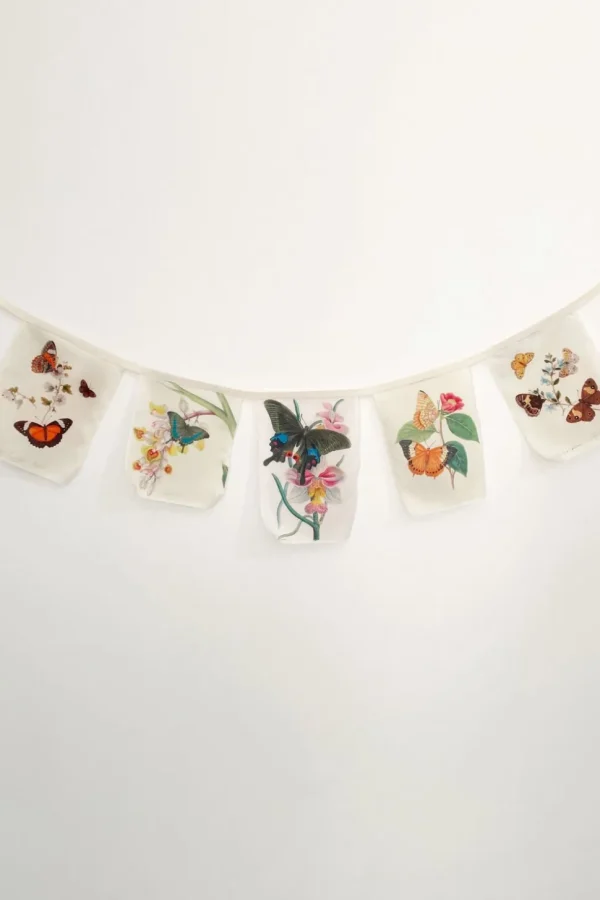 Butterflies Garland *Organic Cotton
