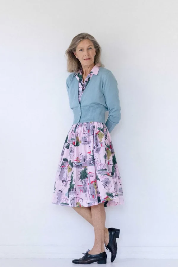 Carly Cardigan In Stillwater *Organic Cotton