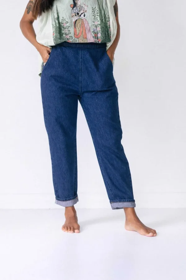 Celine Pant In Lightweight Denim *Organic Cotton