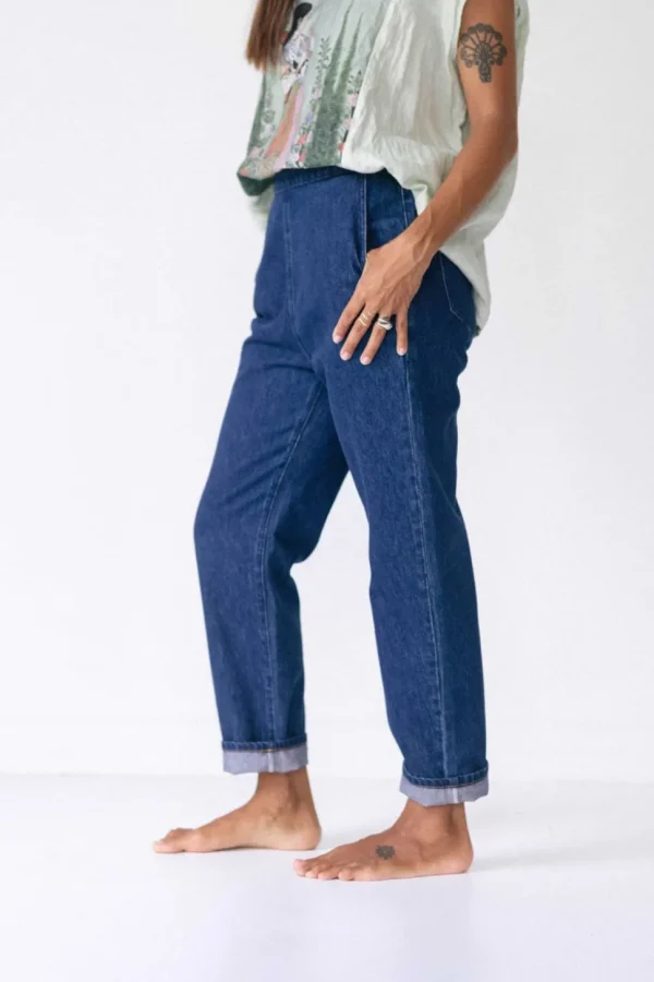 Celine Pant In Lightweight Denim *Organic Cotton
