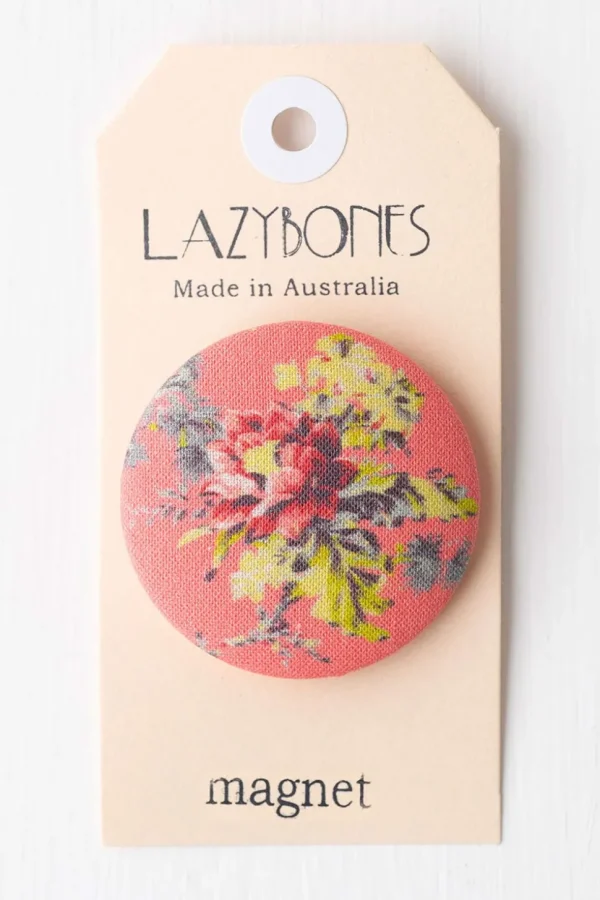 Coral Floral Magnet