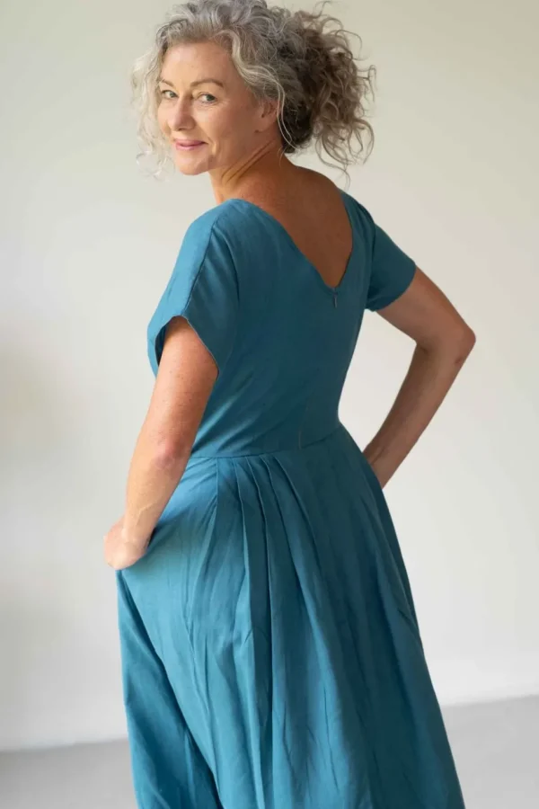 Eloise Short Sleeves Lagoon