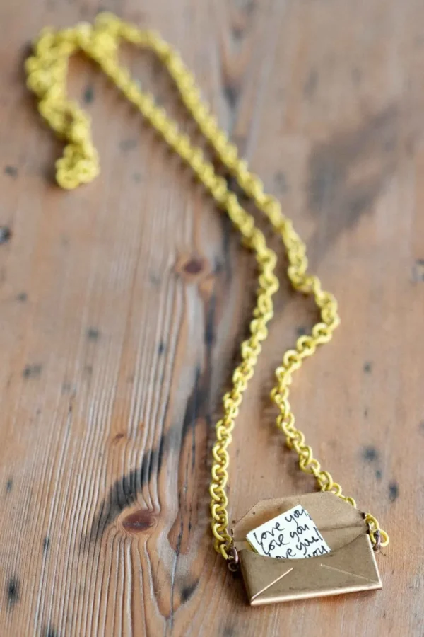 Envelope Necklace