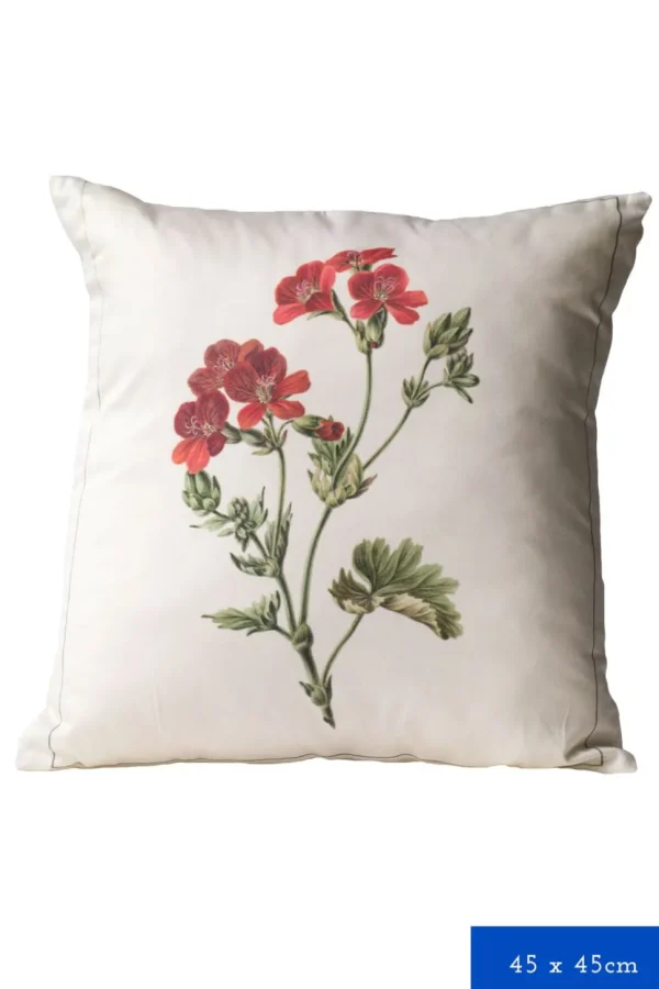 Geranium Cushion Cover *Organic Cotton