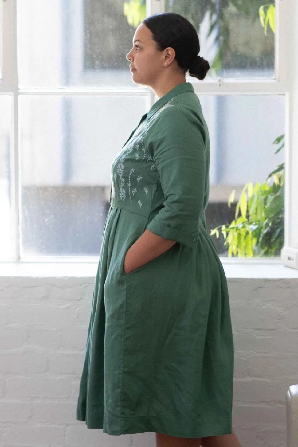 gianna_dress_evergreen_4.webp Gianna Dress Evergreen