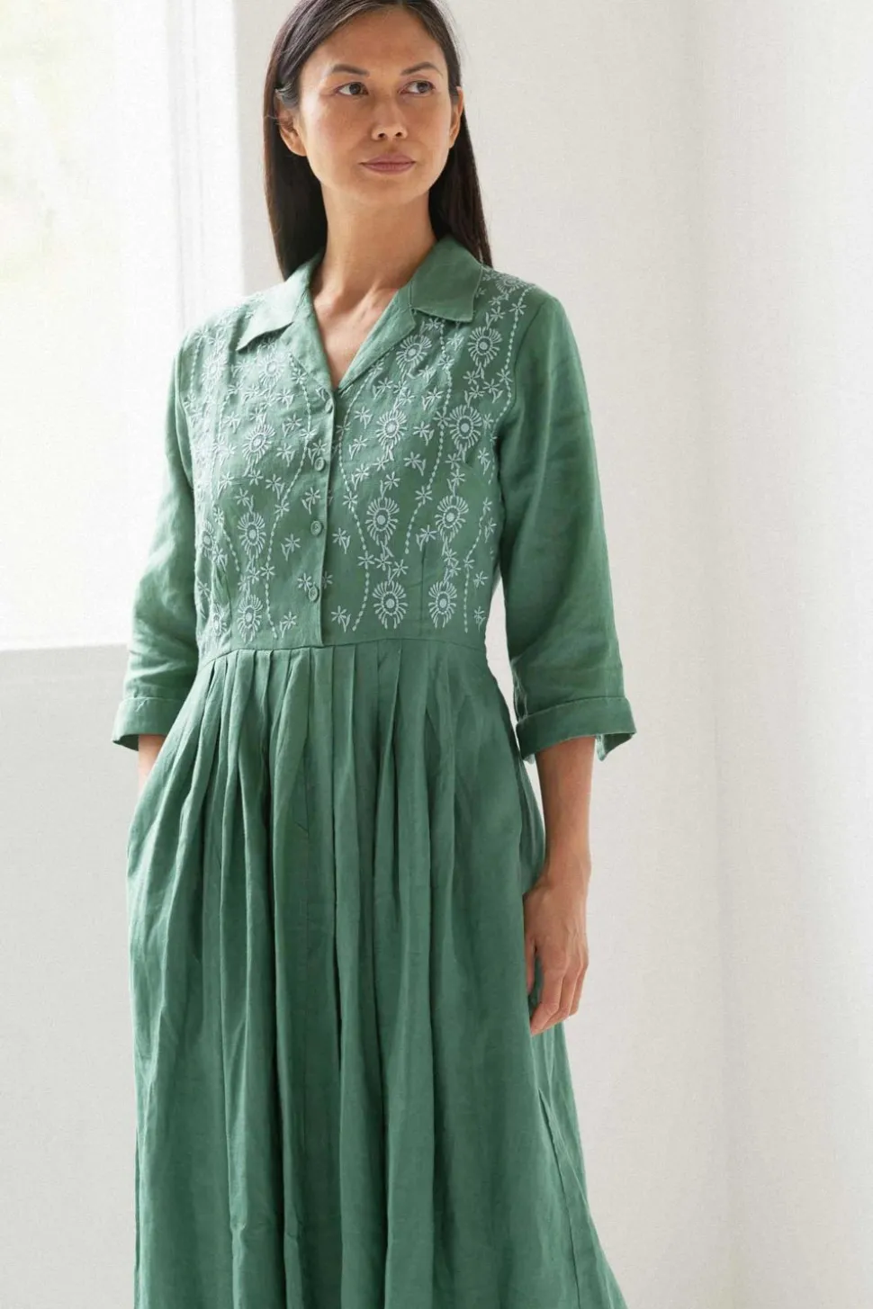 gianna_dress_evergreen_8.webp Gianna Dress Evergreen
