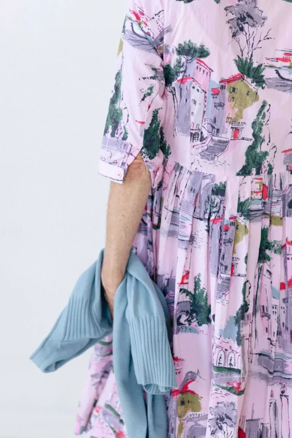 Gianna Dress In Sorrento *Organic Cotton