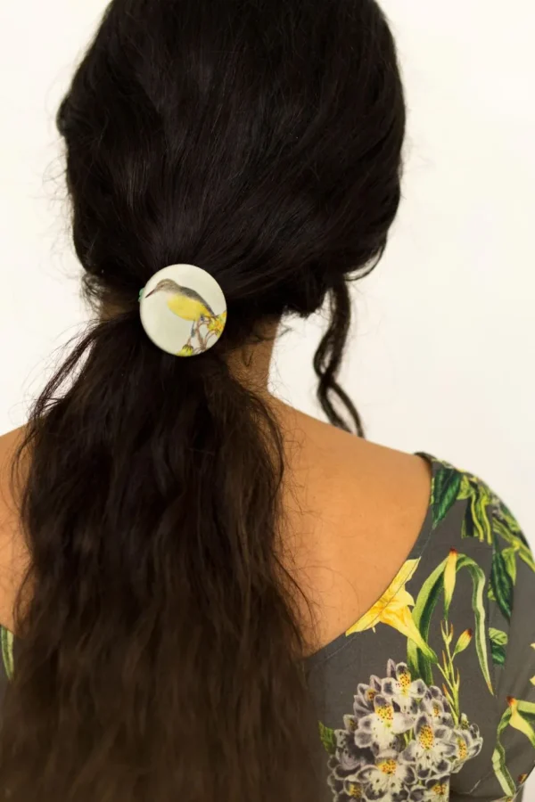 Hair Button In Robin