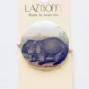 Hair Button Wombat