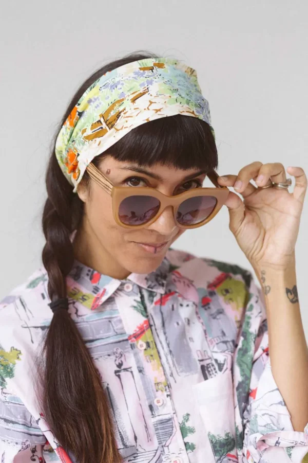 Hair Wrap Wide Holiday