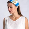 Head Scarf In Seaside *Organic Cotton