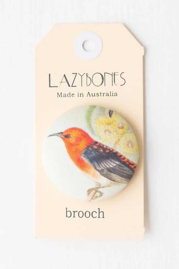 Honey Eater Brooch