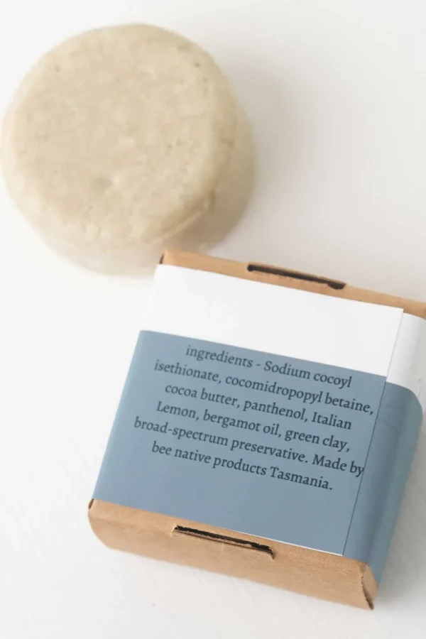 Hydrating Shampoo Bar - Bergamot & Lemon