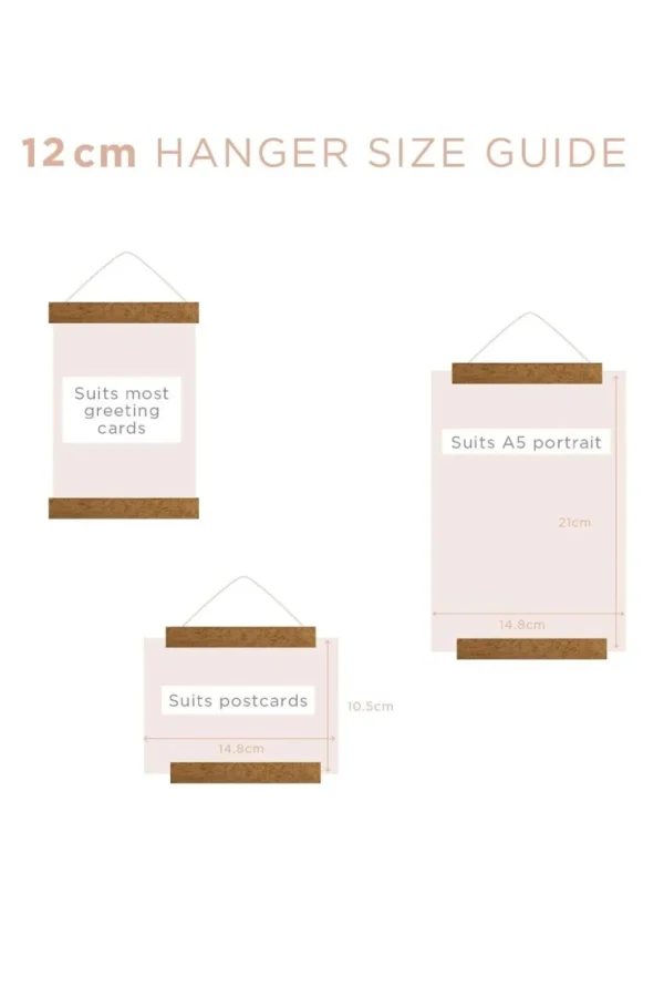 Magnetic Print Hanger 12Cm