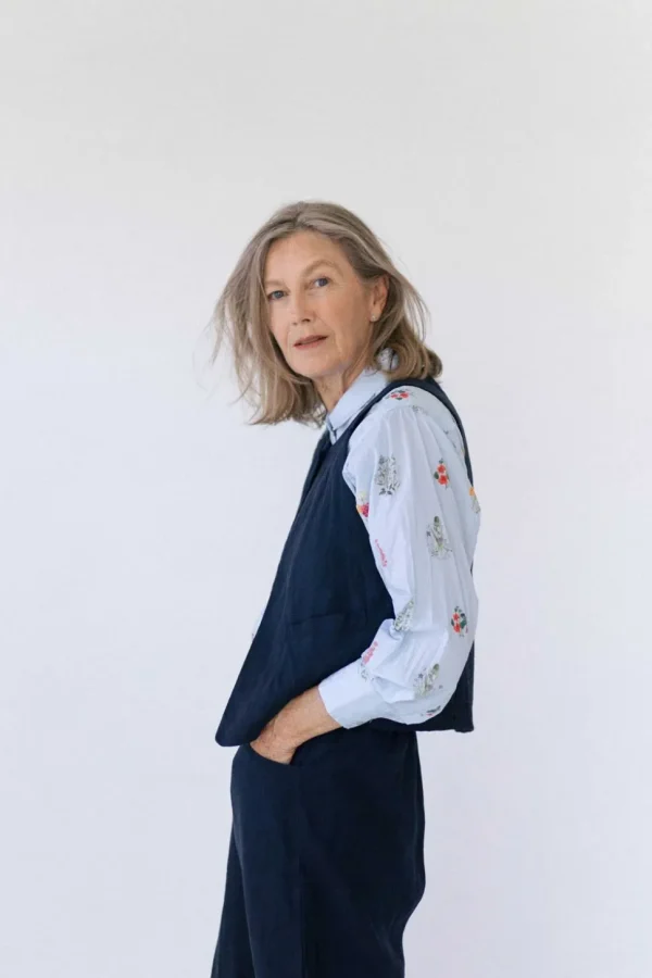 Marlo Vest In Dark Navy