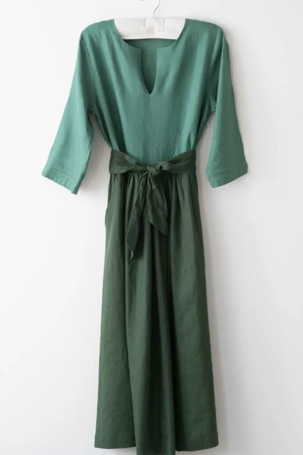 Michaela Dress Evergreen