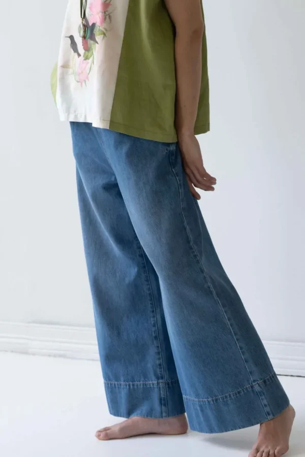 Ollie Pant In Denim *Organic Cotton