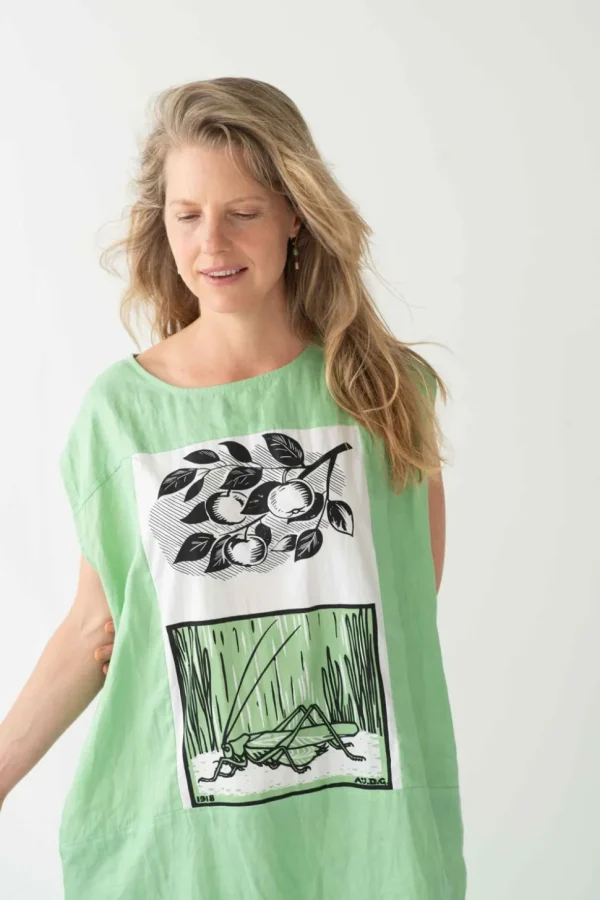 Polly Dress Greengage