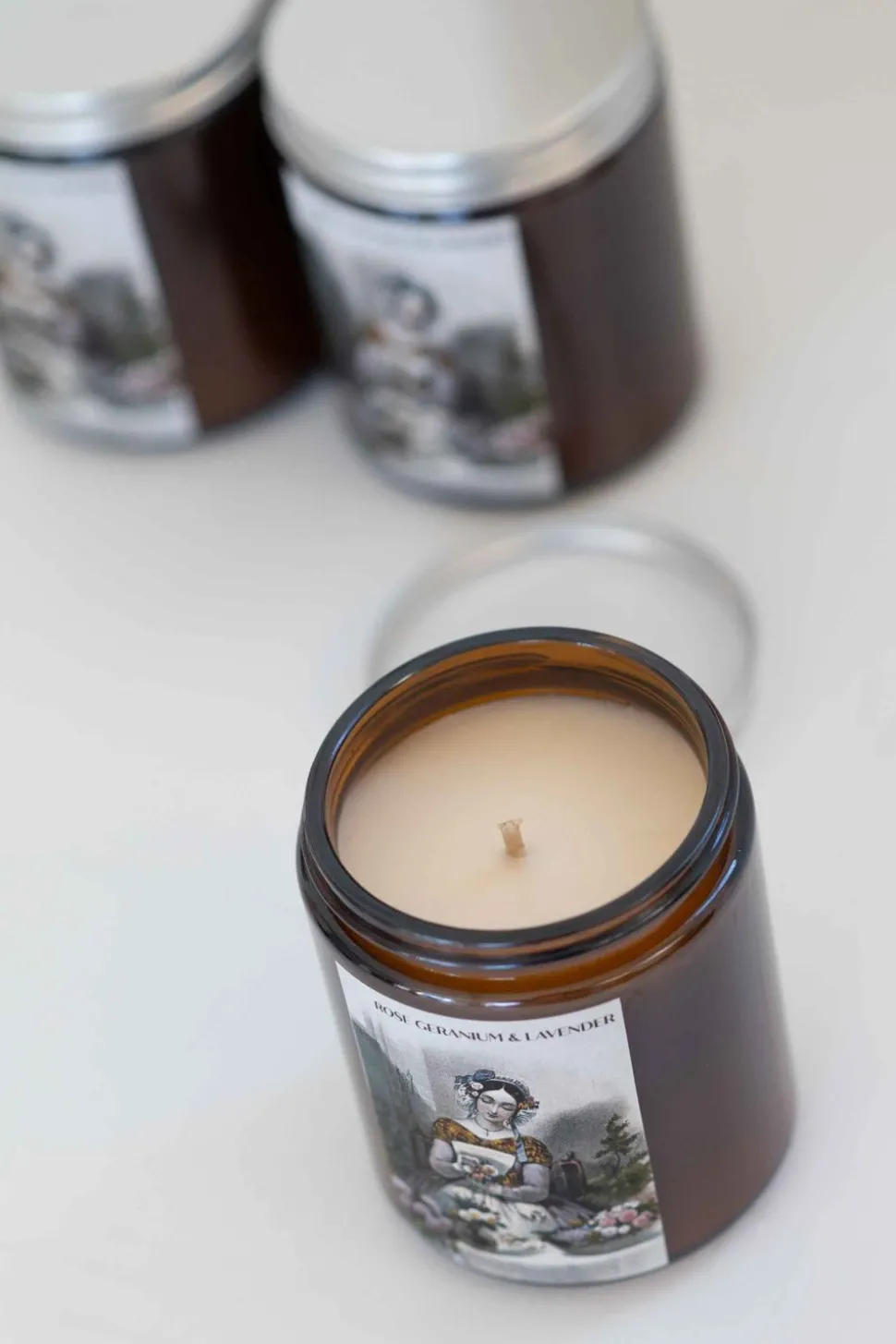 rose_geranium__lavender_s_2.webp Rose Geranium & Lavender Soy Candle