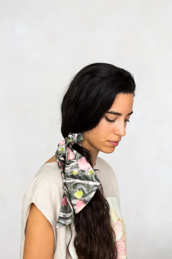 Scrunchie Scarf In Rosalie