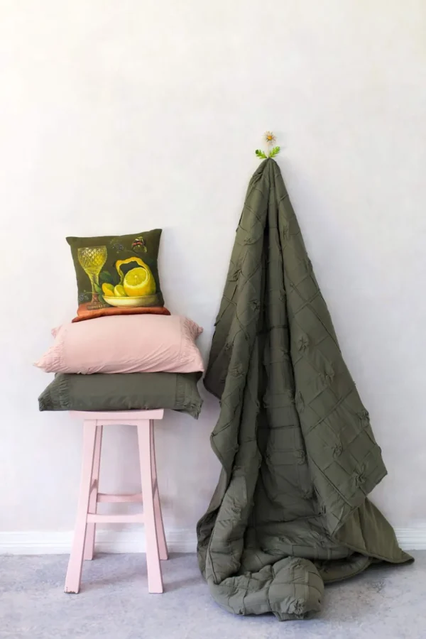 Still Life With Lemon Cushion Cover *Linen