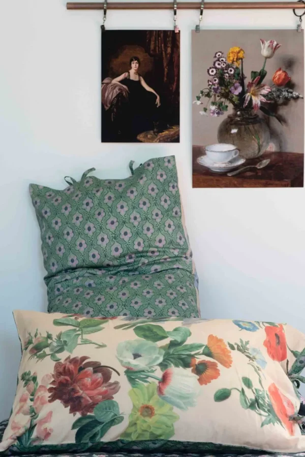 Summer Flowers Pillowcase Set *Organic Cotton