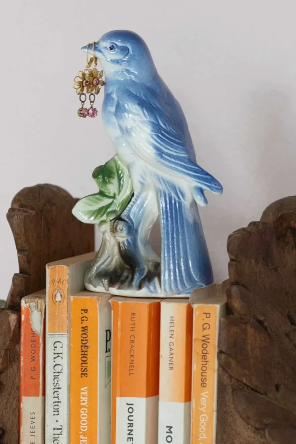 Susanna Pink Vintage Earrings