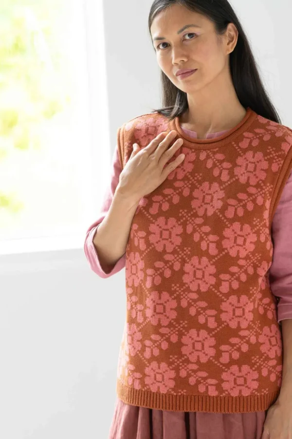 Valerie Vest Floral *Organic Cotton