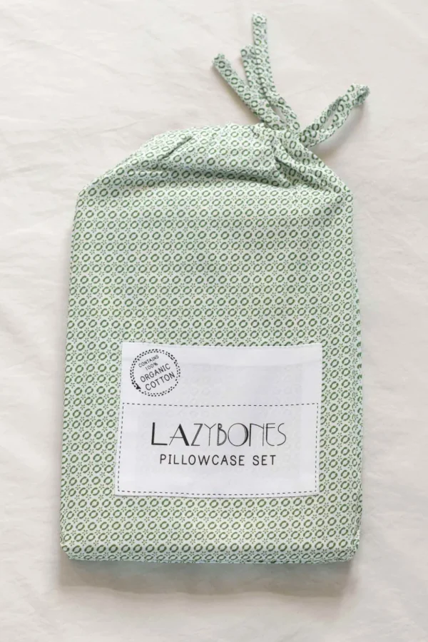 Yellow Birds Pillowcase Set *Organic Cotton